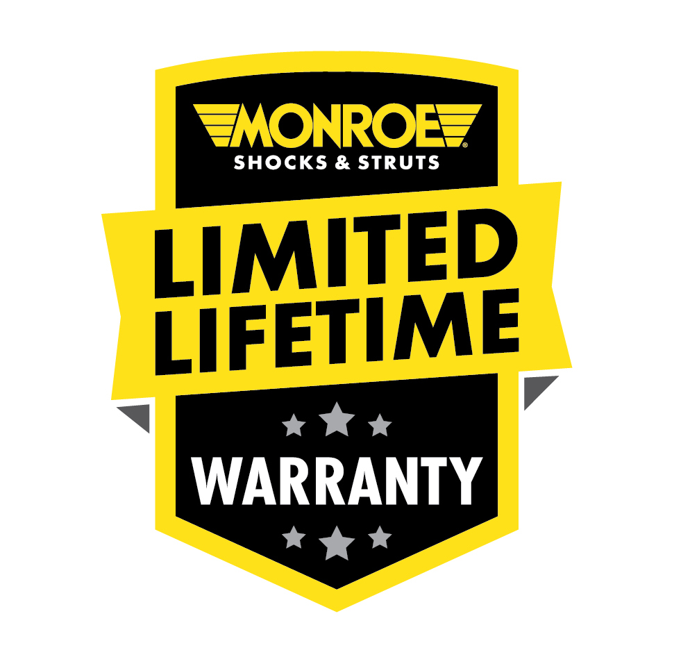 Monroe Limited Lifetime Warranty